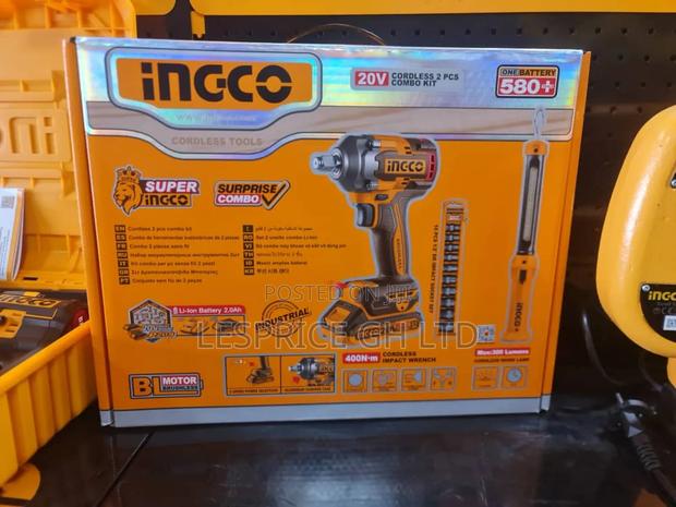 Lithium-Ion Ingco Wrench- Cordless · Photo 1