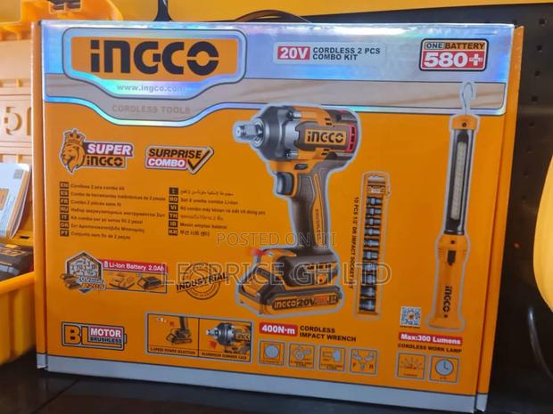 Rechargeable Ingco Impact Cordless Wrench · Photo 1