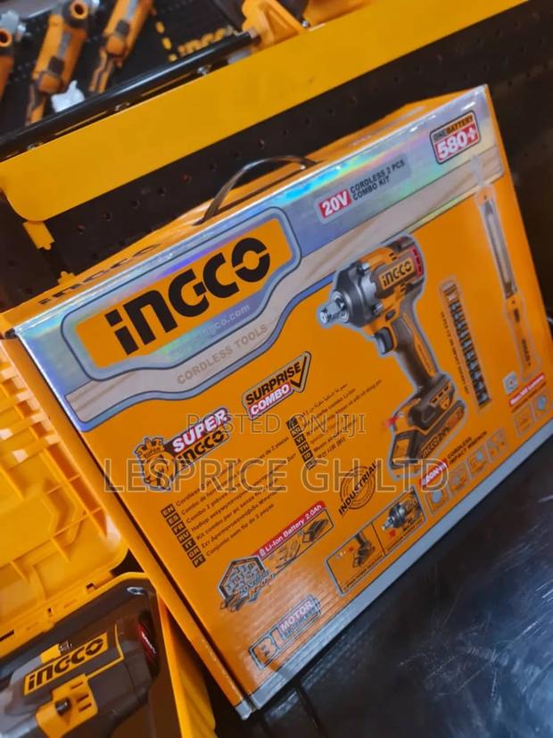 Brushless Motor - Ingco Impact Wrench, 20v · Photo 1