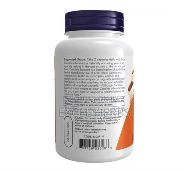 Now Candida Support 90 Veg Capsules Dietary Supplement · Photo 3