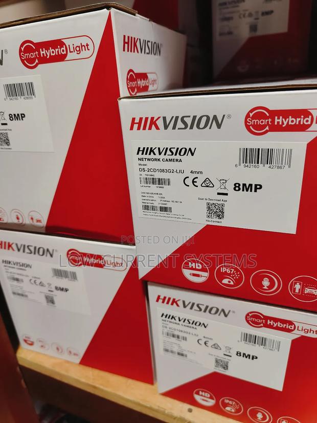 Hikvision 8mp Smart Hybrid Light With Audio Ip Camera · Photo 2