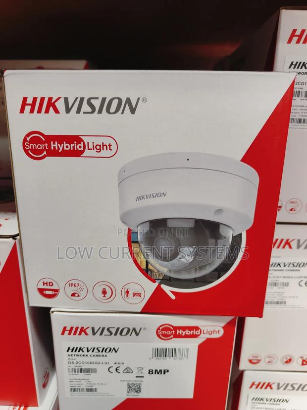Hikvision 4mp Smart Light Dome Network Ip Audio Camera · Photo 1