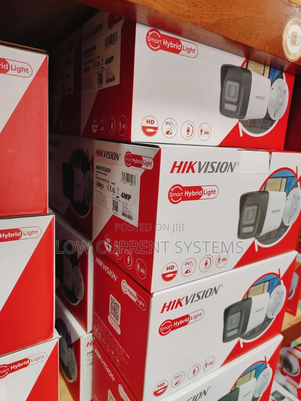 Hikvision 4mp Hybrid Audio Bullet Ip Camera Ds-2cd1043g2-Liu · Photo 1