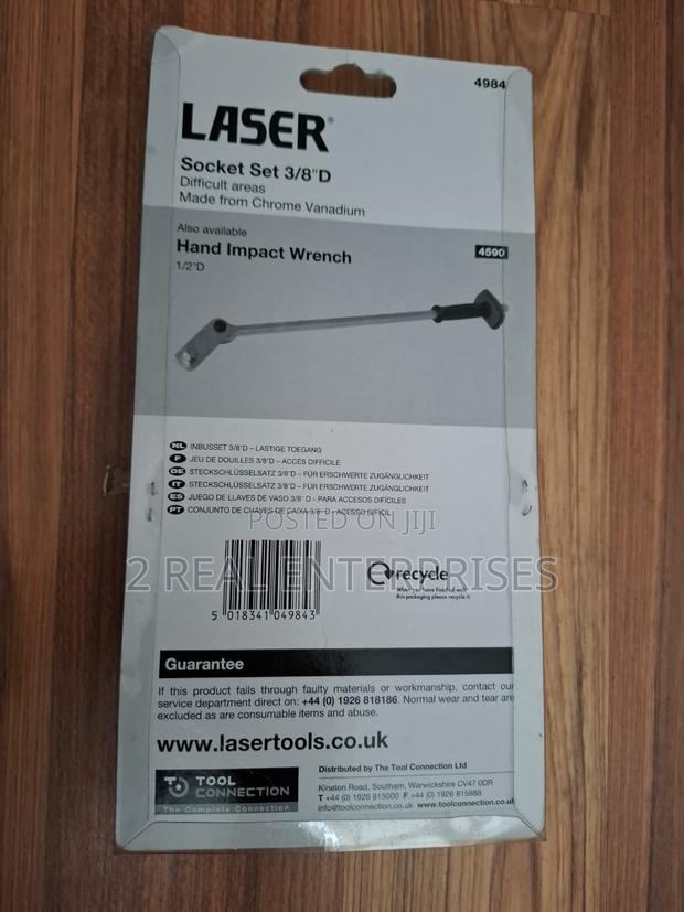 Laser 4984 Difficult Access Socket Set 3/8"d · Photo 2