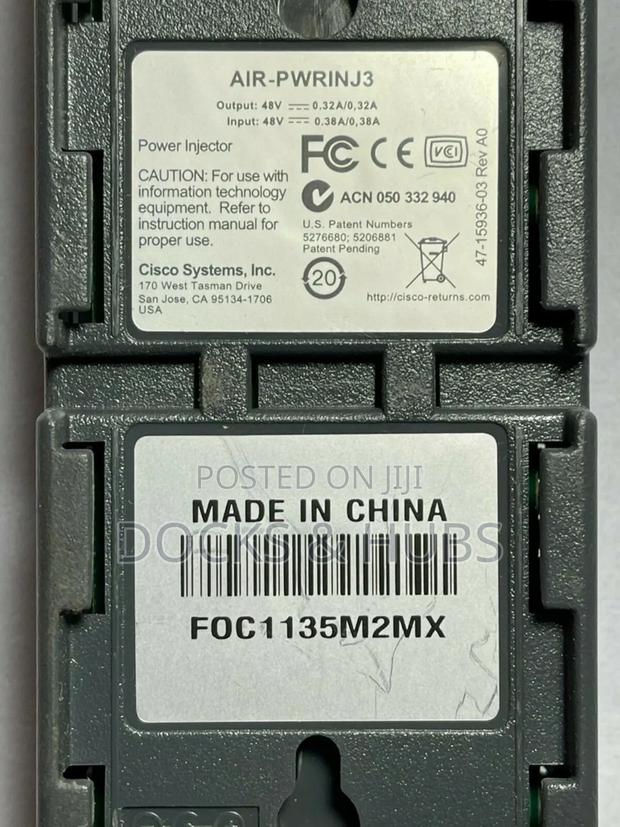 Cisco Aironet Power Injector Air-Pwrinj3 · Photo 4