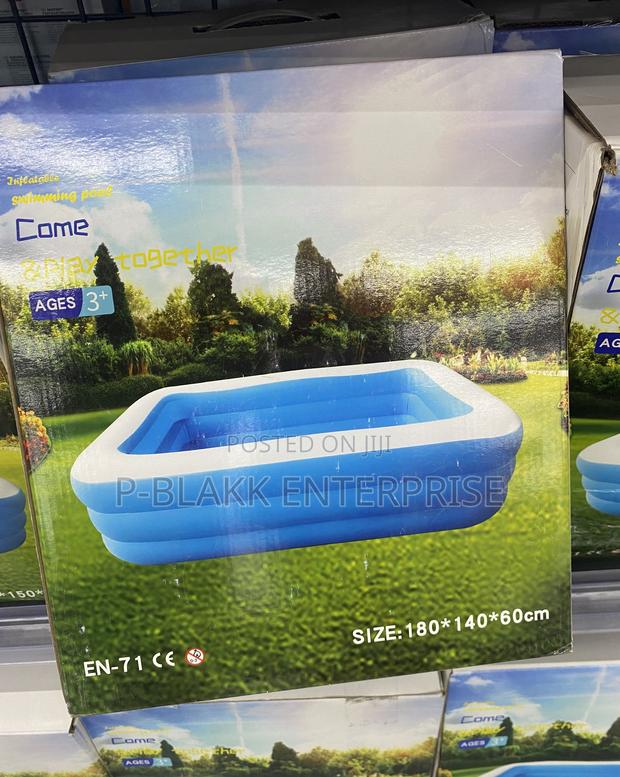 Inflatable Swimming Pool 180cm*140cm*60cm · Photo 2