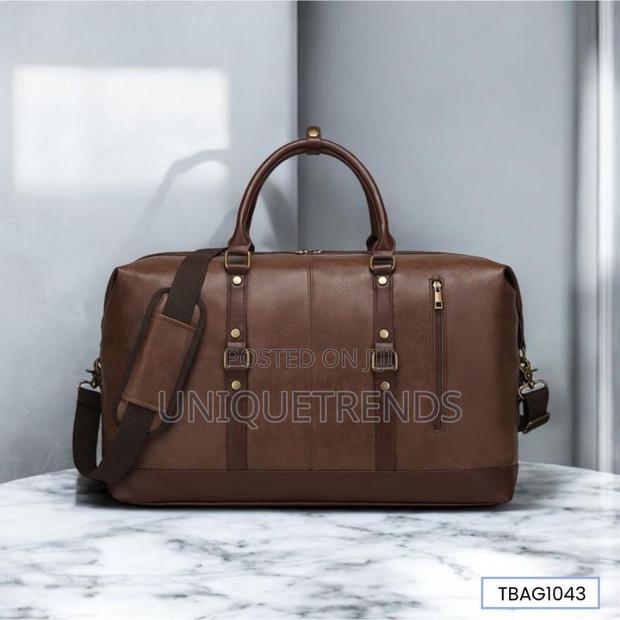 Genuine Leather Duffle Luggage Bags · Photo 4