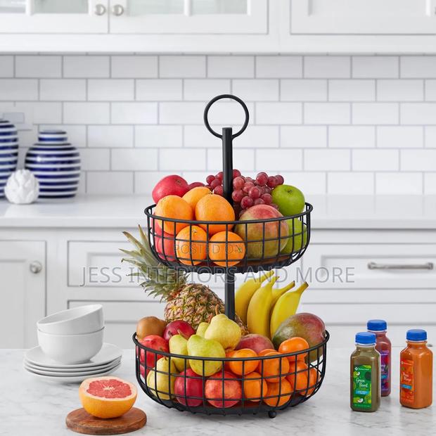 Member's Mark 2 Tier Fruit Basket Stand · Photo 1