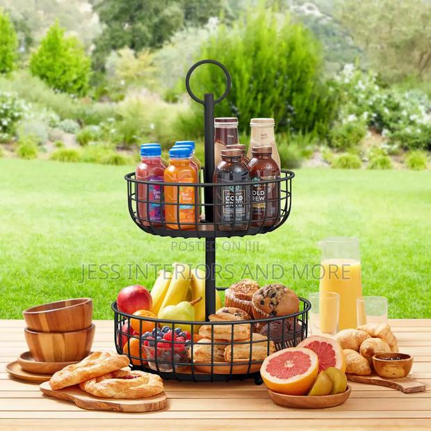 Member's Mark 2 Tier Fruit Basket Stand · Photo 3