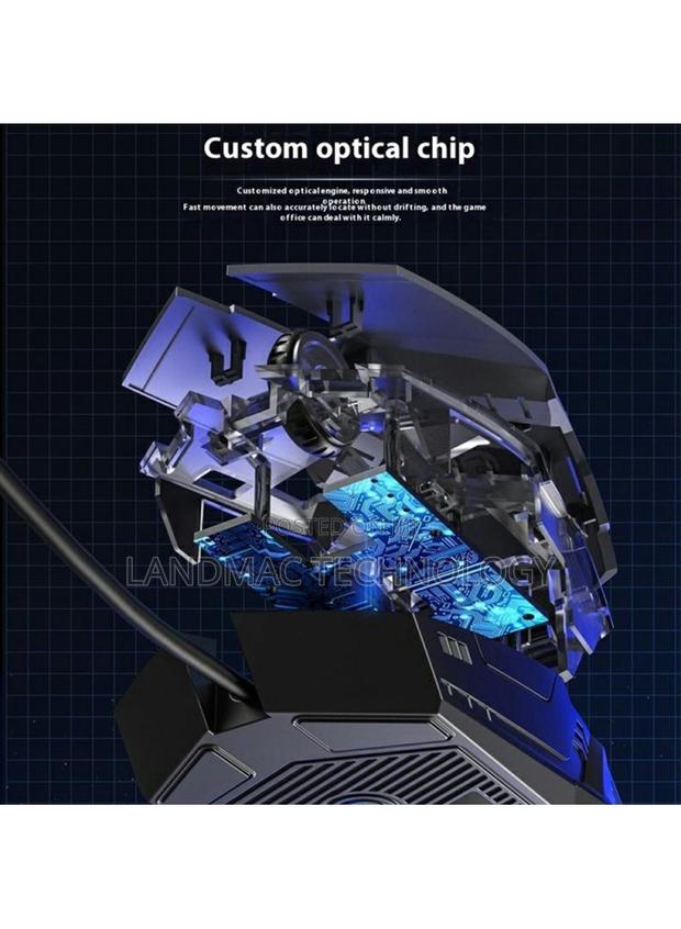 Lenovo Backlight Wired Gaming Mechanical Keyboard Mouse Set · Photo 5