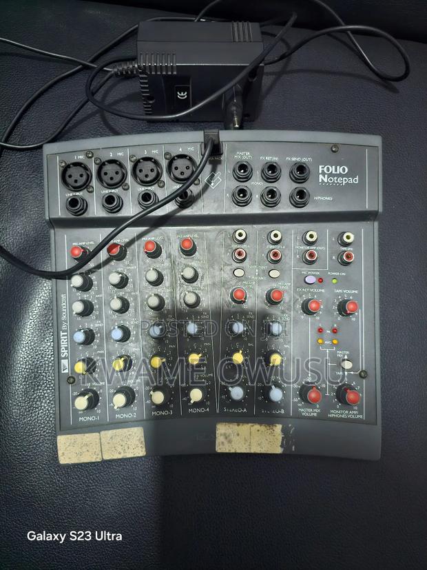 Folio Notepad Audio Mixer · Photo 1