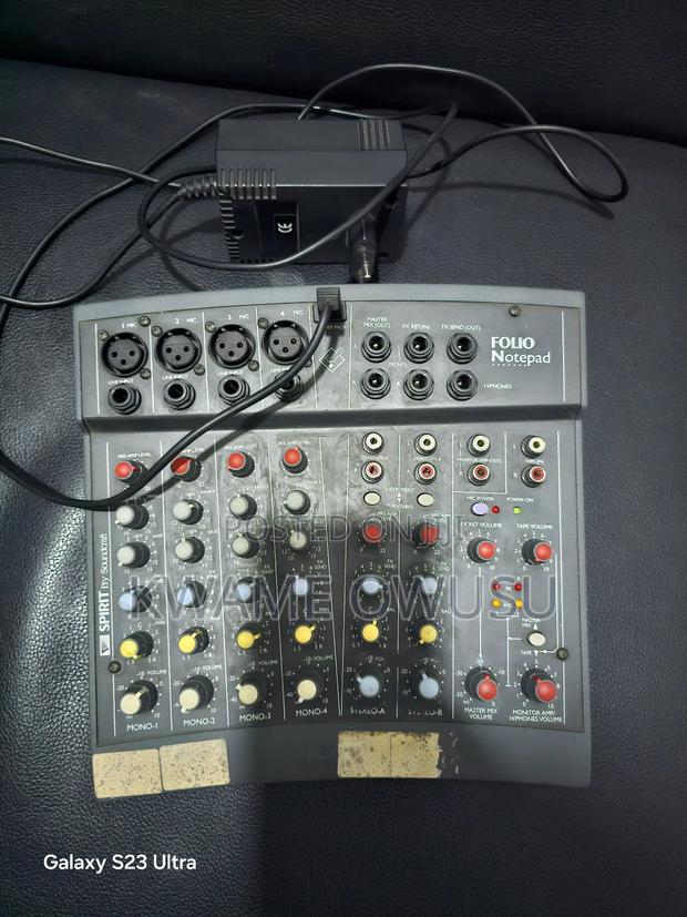 Folio Notepad Audio Mixer · Photo 2