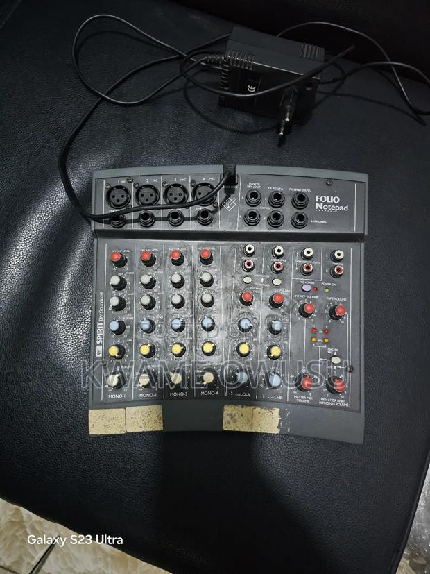 Folio Notepad Audio Mixer · Photo 3