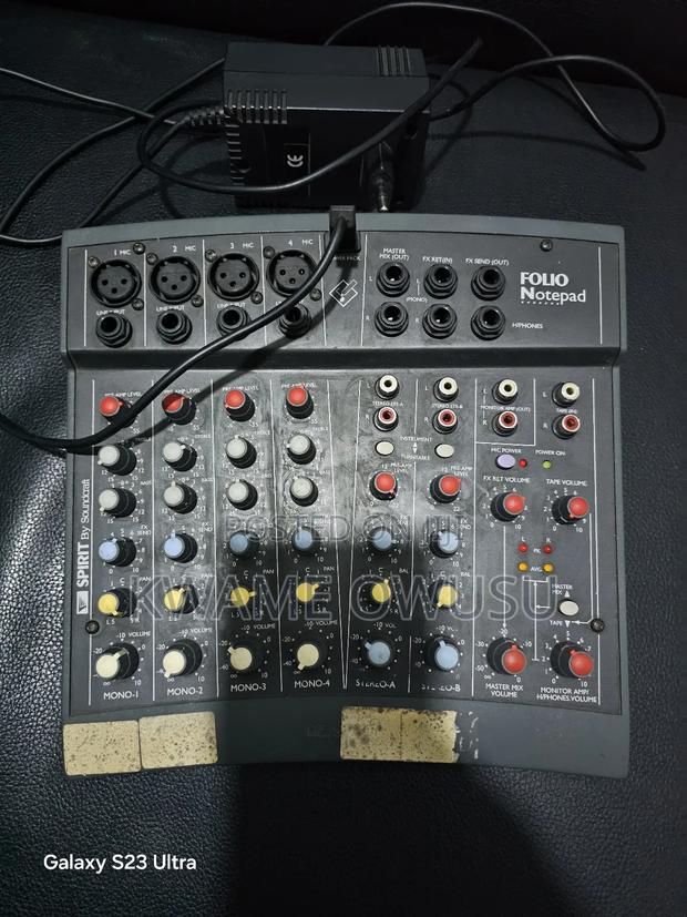 Folio Notepad Audio Mixer · Photo 5