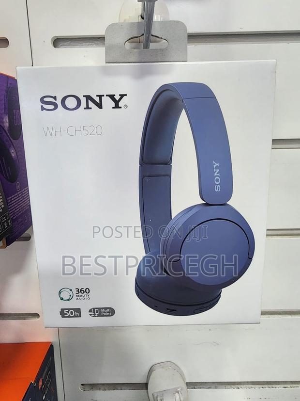 Sony Wh-Ch520 Wireless Headphones Bluetooth on-Ear Headset · Photo 1