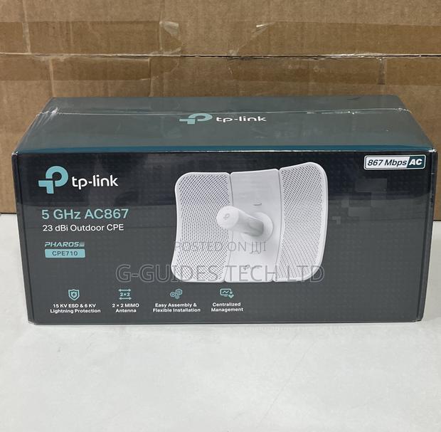 Tp-Link Cpe710 5ghz Ac 867mbps 23dbi Outdoor Access Point · Photo 1