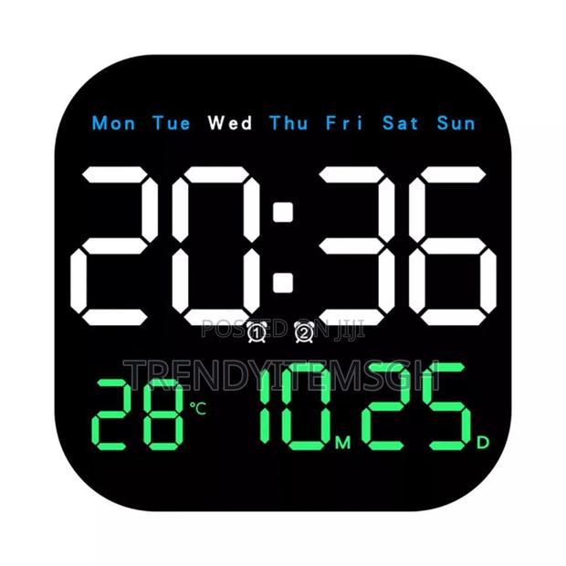 Led Sound-Activated Clock With Temperature Display · Photo 3