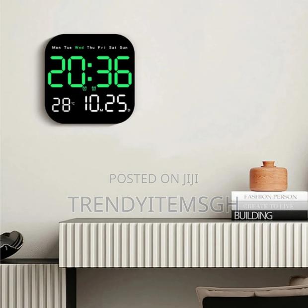 Led Sound-Activated Clock With Temperature Display · Photo 6