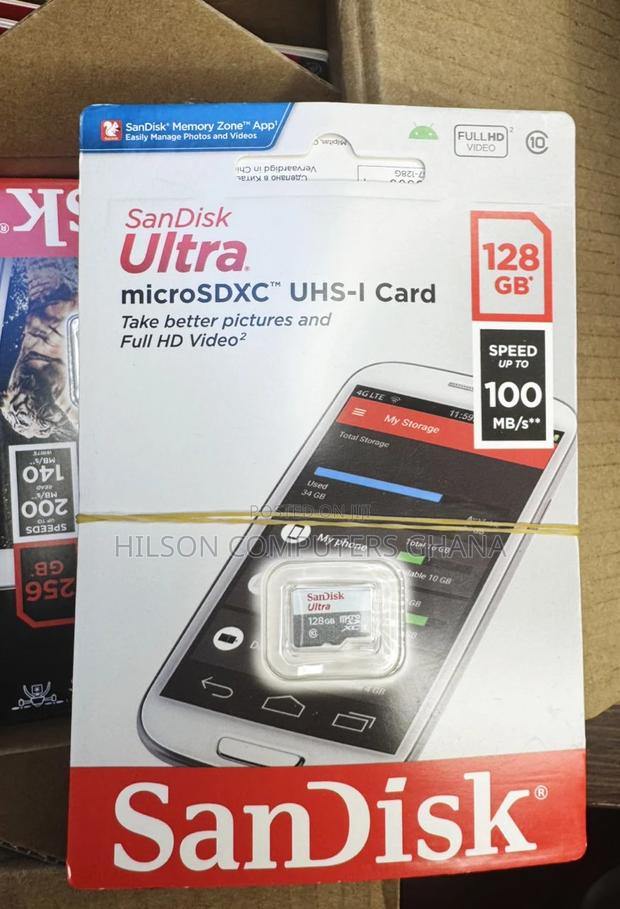 Sandisk Ultra Microsdhc Uhs-I Memory Card - 128gb
