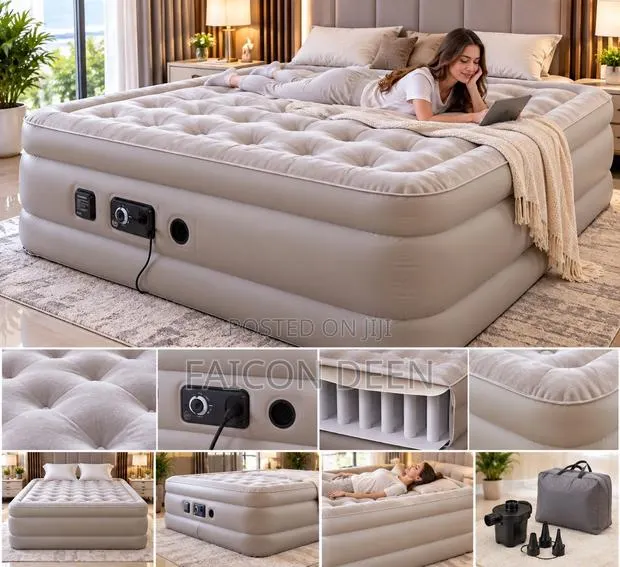 Elegant Visitor Air Mattress;Automatic Inbuilt Pump Air Mattress · Photo 1