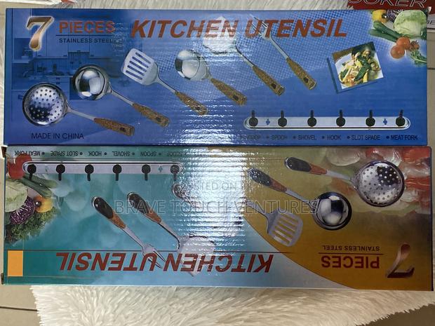 7 Piece Stainless Steel Spoon Set · Photo 2