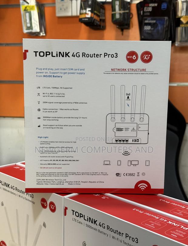 Toplink 5g/4g Universal Router Pro3 Wifi 6 · Photo 4
