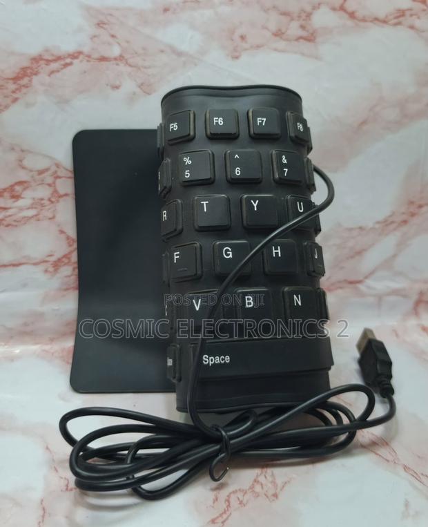 Portable Flexible USB Keyboard for Travel and Work · Photo 2