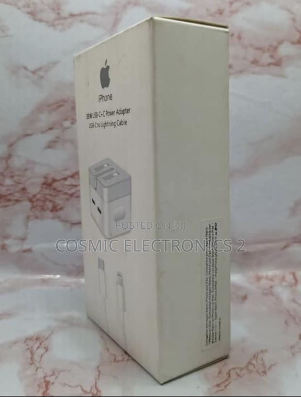 iPhone 35w Usb C+C Power Adapter to Lightning Cable · Photo 3