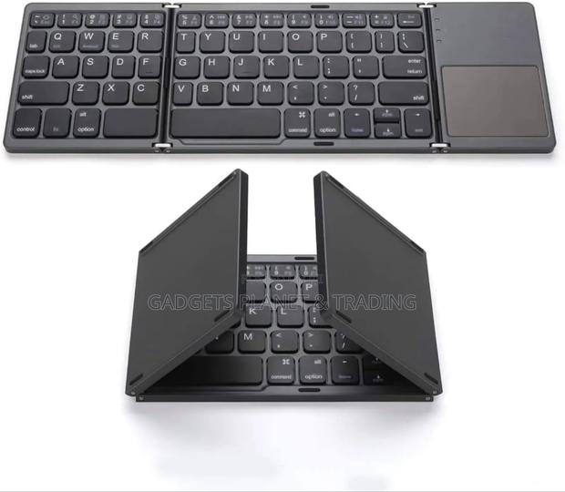 Vajra Foldable Bluetooth Wireless Keyboard + Touchpad | V11 · Photo 1