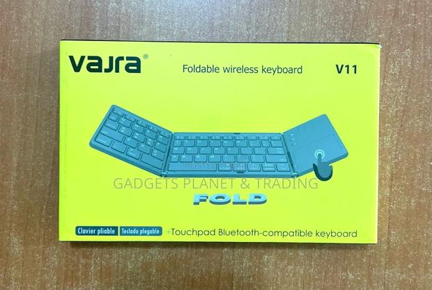 Vajra Foldable Bluetooth Wireless Keyboard + Touchpad | V11 · Photo 3