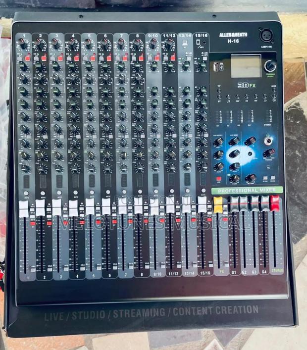 Allen Heath H-16 16channel Professional Mixer · Photo 1