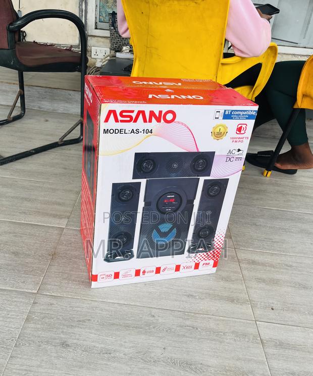 Energy Efficient Asano Bluetooth Sound Bar(As-104)Black. · Photo 1