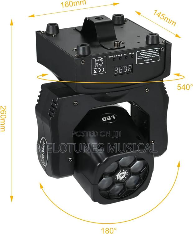 4in1 Leds Mini Bee Eye Moving H-Ead Light · Photo 3