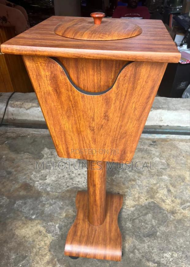 Wooden Offering Bowl (Brown) · Photo 1