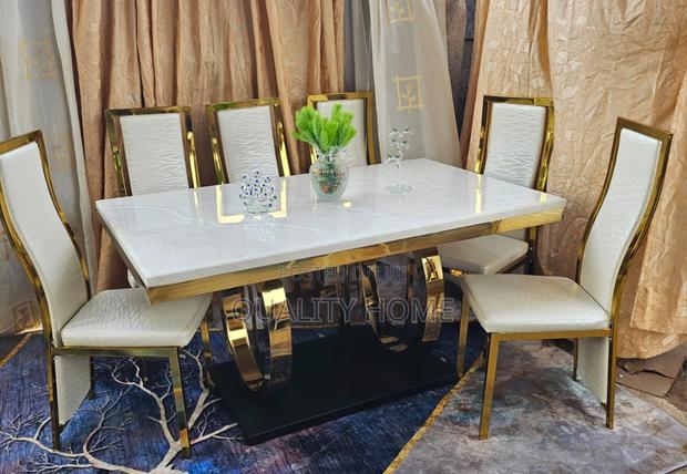 Dinning Table Marble/ Dinning Set · Photo 1