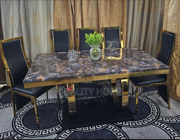 Dinning Table Marble/ Dinning Set · Photo 2