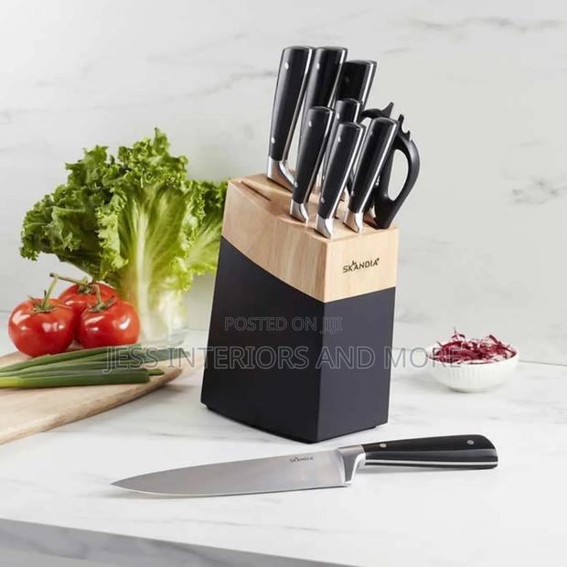 Skandia Constract 10-Piece Knife Block Set · Photo 1