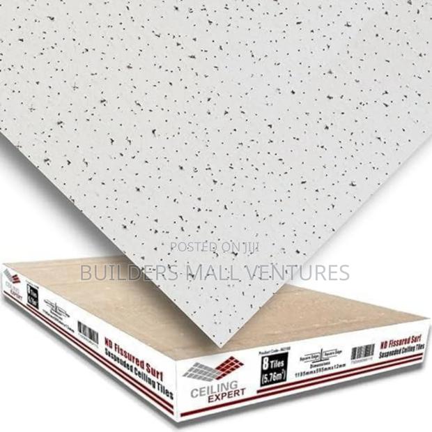 60×60 Mineral Fiber Acoustic Tiles (12pcs/Box) · Photo 1