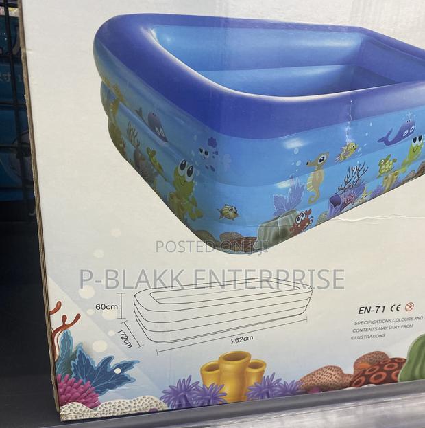 Good Inflatable Swimming Pool 262cm*172cm*60cm · Photo 2