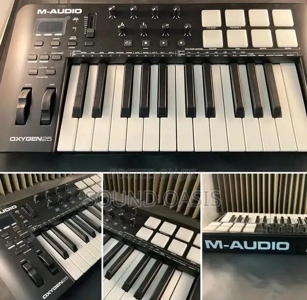 Oxygen 25
25-Key USB MIDI Controller · Photo 1