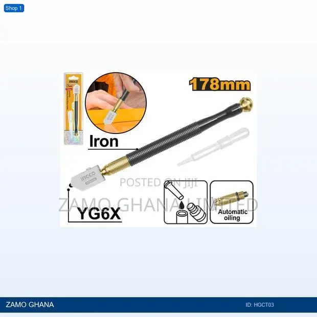Heavy Duty Glass Cutter - Hgct03 · Photo 1