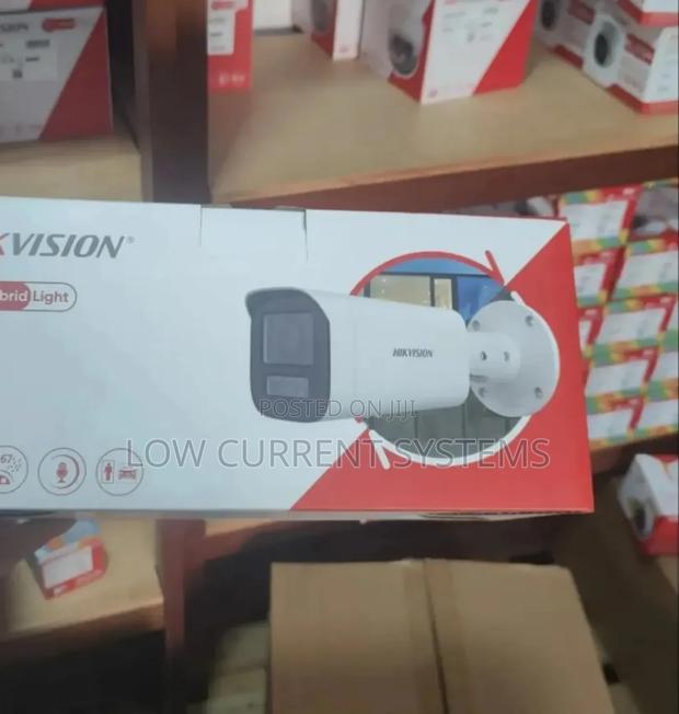Hikvision 4mp Motorized Varifocal Microphone Ip Camera Audio · Photo 1