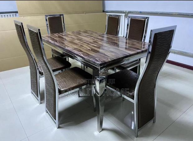 Marble Dinning Table/ Dinning Set · Photo 1