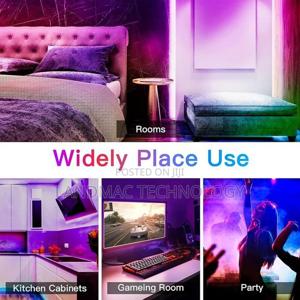 15 M RGB Bluetooth Control Led Strip Lights Usb Color · Photo 2