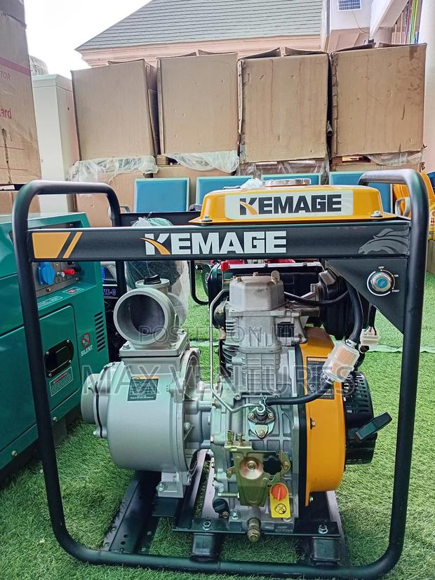 4" Gasoline Diesel Water Pump Super Efficient · Photo 1