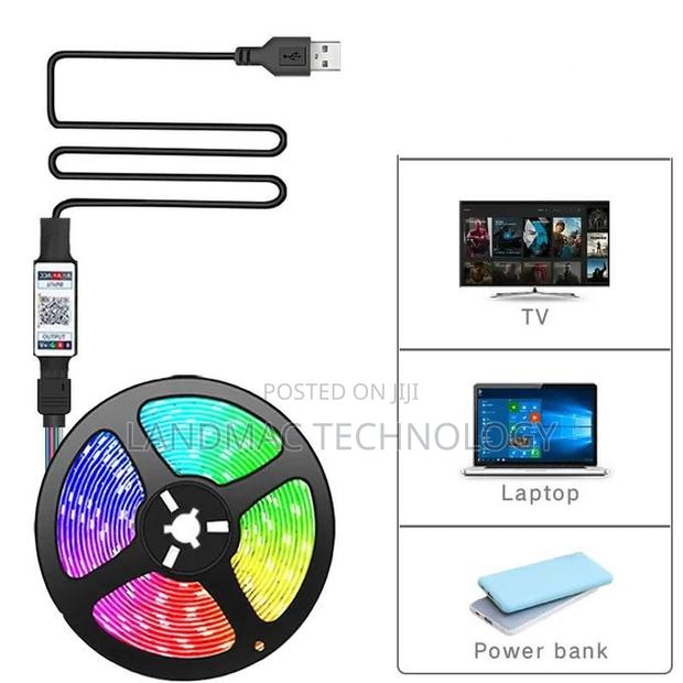 20 M RGB Bluetooth Control Led Strip Lights Usb Color · Photo 2