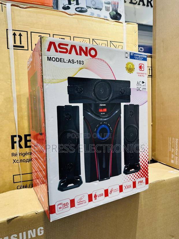 Zealous Sleek New Asano as-103 Soundbar With Woofer · Photo 1