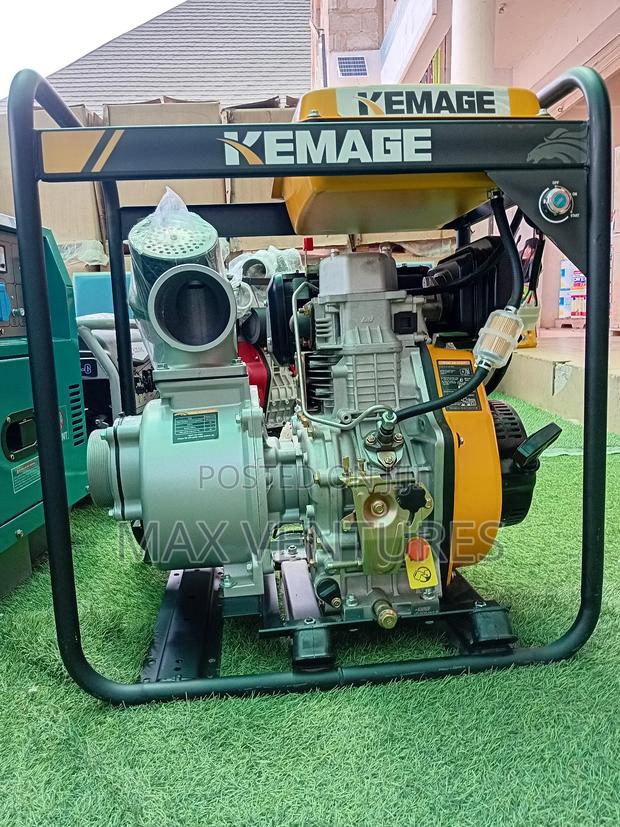 4 Inches Kemage Diesel Water Pump Super Efficient Durable · Photo 1