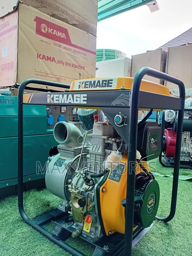 Ergonomic 4 Inches Kemage Diesel Water Pump · Photo 1