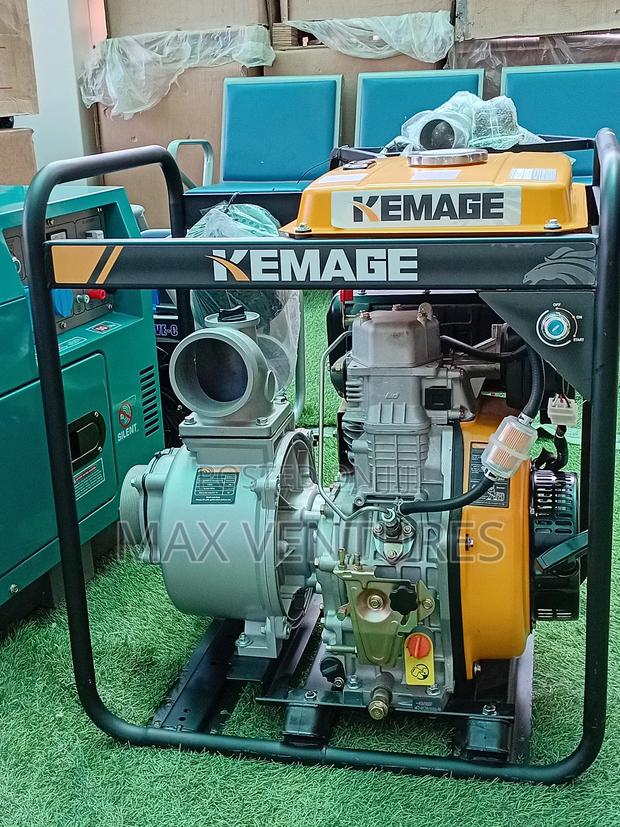 Heavy Duty Kemage 4 Inches Water Pump Diesel · Photo 1